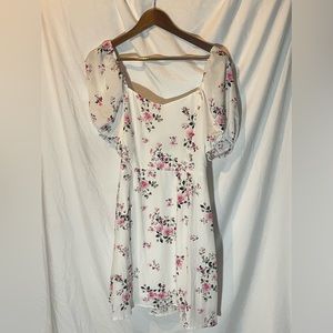 🎀 Drew Floral Back Tie Mini Dress